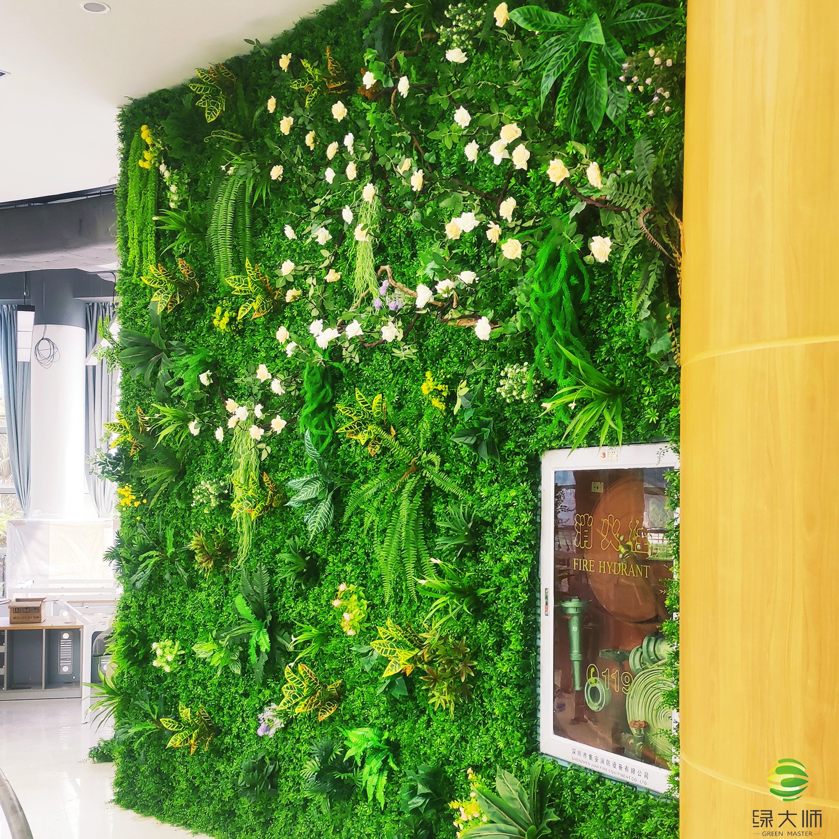 项目案例_绿植墙公司-仿真绿植墙,植物墙厂家,植物墙价格,广州植物墙